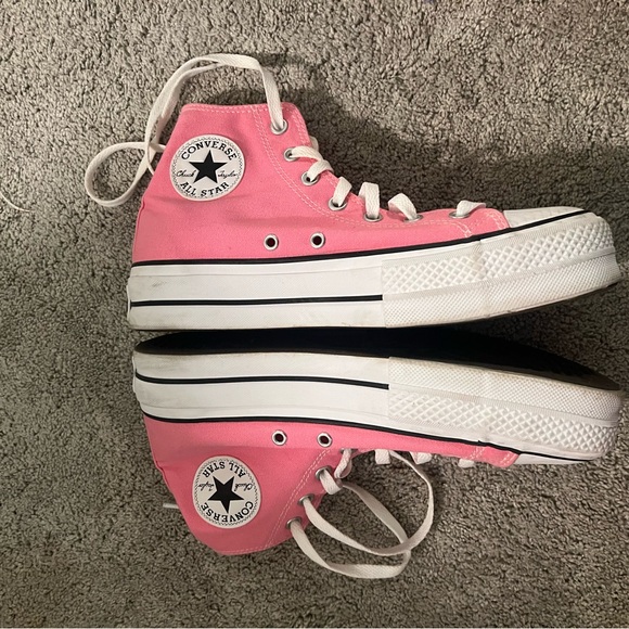 Pink platform converse - Picture 2 of 6